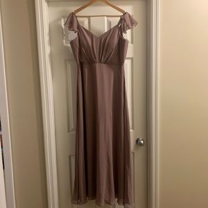 Birdy Grey dark mauve Kae bridesmaids dress XL 🌸